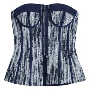 Denim strap/ sleeveless top